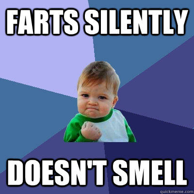 Farts silently Doesn't smell - Farts silently Doesn't smell  Success Kid