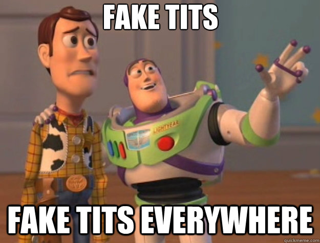 Fake tits fake tits everywhere - Fake tits fake tits everywhere  Toy Story