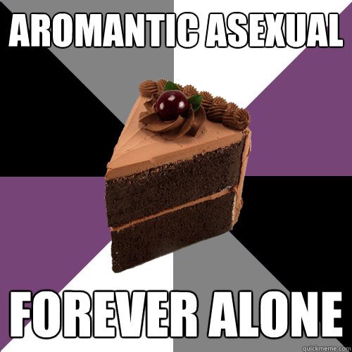 Aromantic Asexual forever alone  