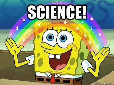 science!   Imagination SpongeBob