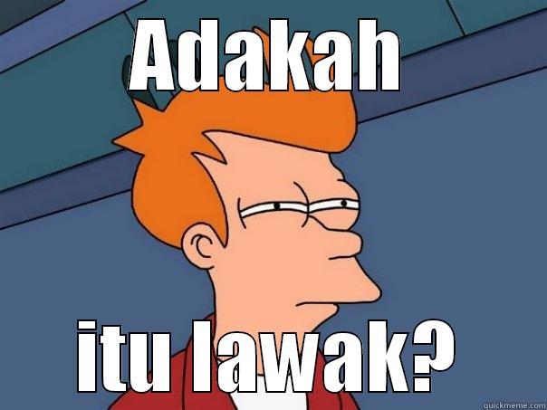 ADAKAH ITU LAWAK? Futurama Fry