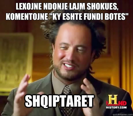 lexojne ndonje lajm shokues,
komentojne 