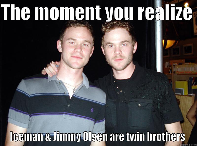 dc marvel ashmores - THE MOMENT YOU REALIZE  ICEMAN & JIMMY OLSEN ARE TWIN BROTHERS Misc