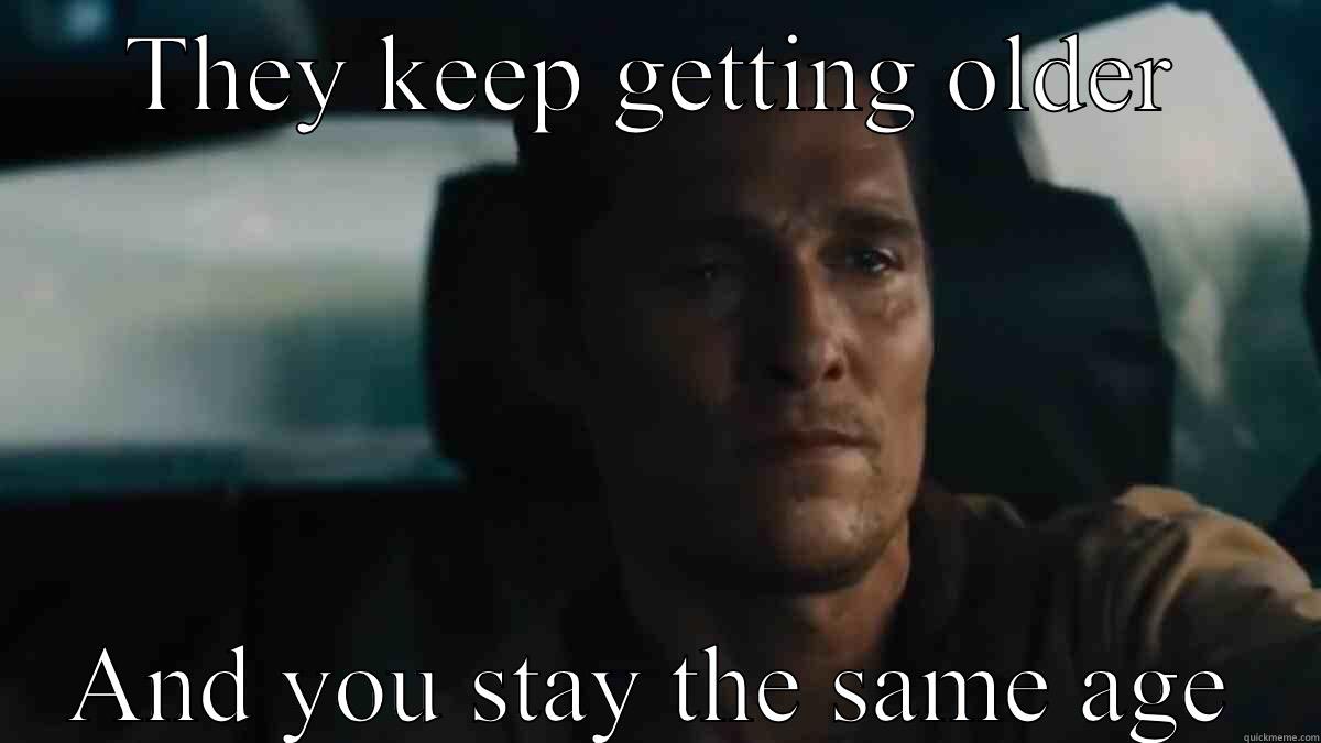 You know the worst thing about kids and faster than light travel? - THEY KEEP GETTING OLDER AND YOU STAY THE SAME AGE Misc