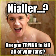 Nialler...? Are you TRYING to kill all of your fans?  