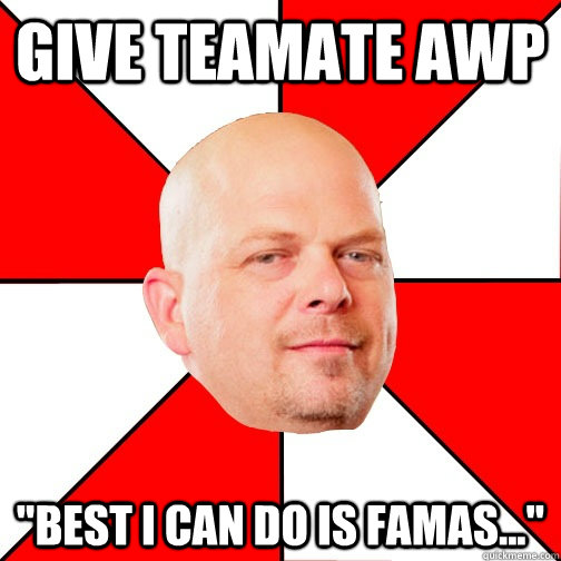 give teamate awp 