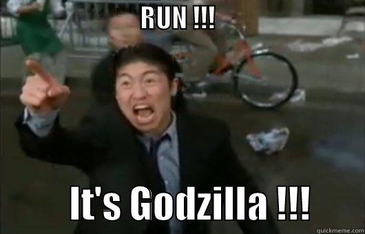 fugi baaaaa -                              RUN !!!                                          IT'S GODZILLA !!!       Misc