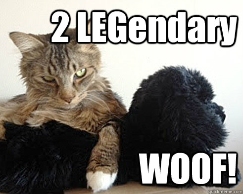 2 LEGendary WOOF!  