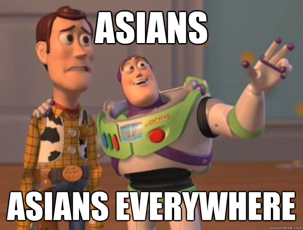 asians asians everywhere  Toy Story