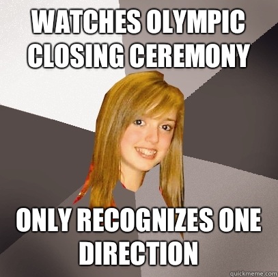 Watches Olympic Closing Ceremony Only recognizes One Direction  Musically Oblivious 8th Grader