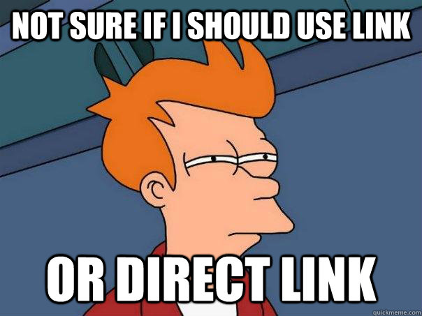 not sure if i should use link or direct link  Futurama Fry