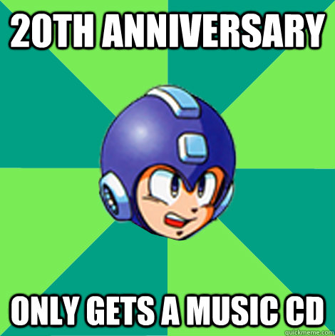 20th anniversary only gets a music cd  