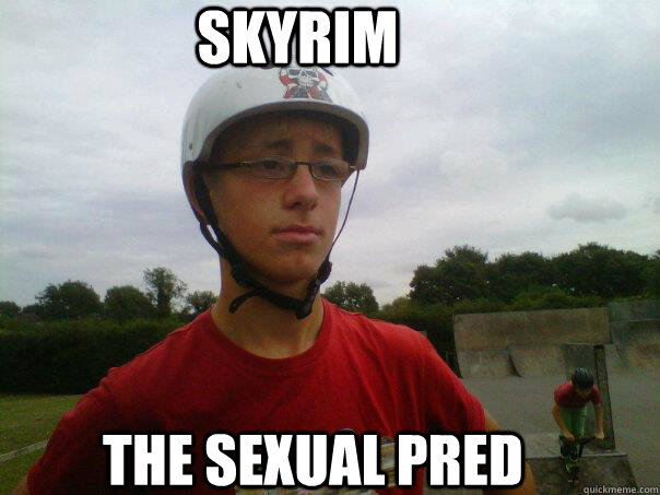 skyrim the sexual pred  skyrim