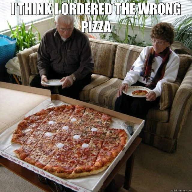 I THINK I ORDERED THE WRONG PIZZA  - I THINK I ORDERED THE WRONG PIZZA   Misc