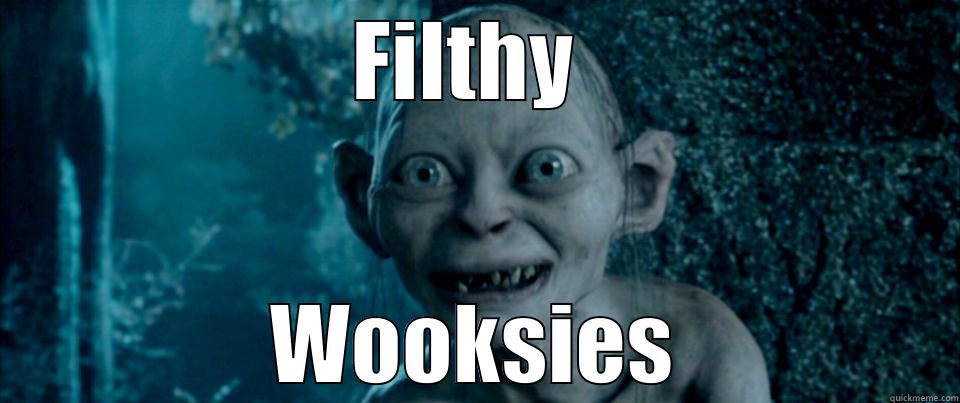 Insulting Smeagol - FILTHY  WOOKSIES Misc