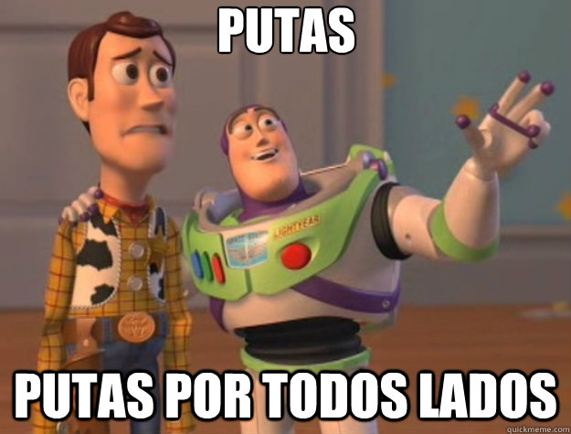 putas putas por todos lados  Toy Story