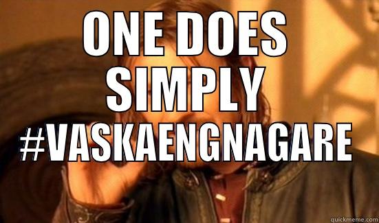 ONE DOES SIMPLY #VASKAENGNAGARE Boromir