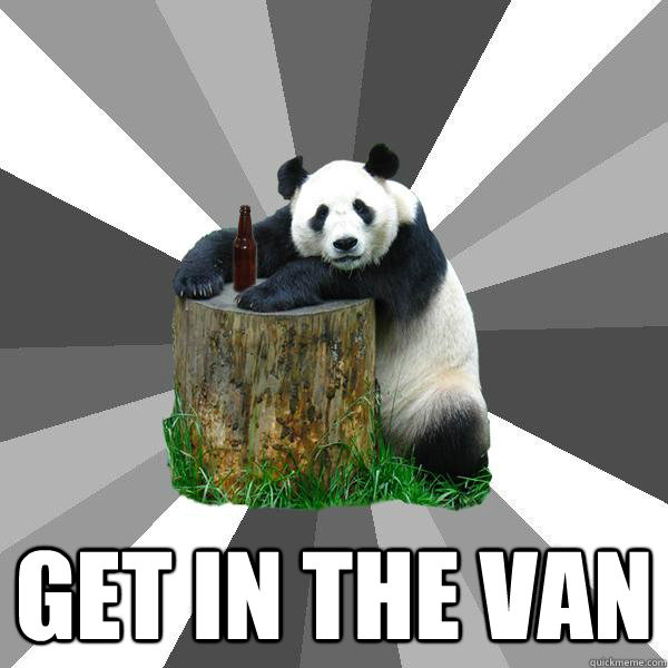  Get in the Van -  Get in the Van  Pickup-Line Panda