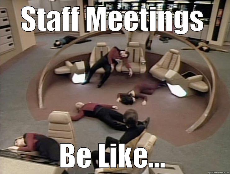 The Last Generation - STAFF MEETINGS BE LIKE... Misc