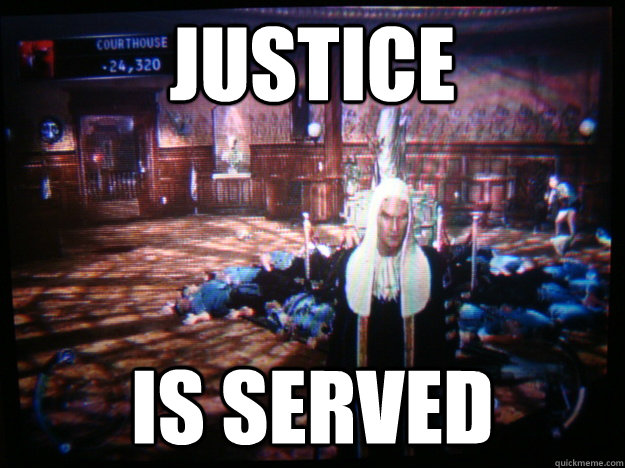 Justice Is Served  Hitman - Judge