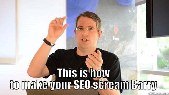  THIS IS HOW TO MAKE YOUR SEO SCREAM BARRY Misc