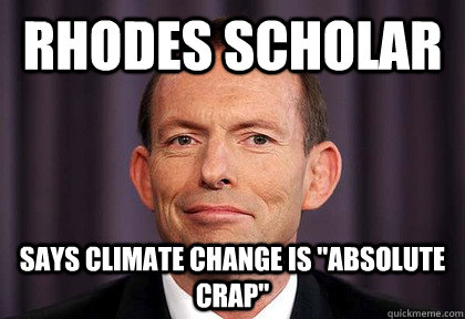 rhodes scholar says climate change is 