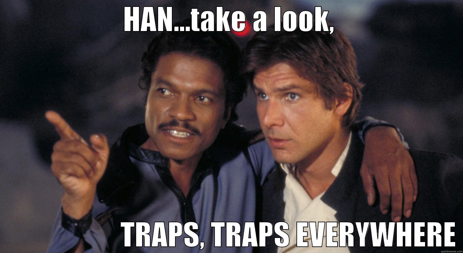 TRAPS, TRAPS EVERYWHERE - HAN...TAKE A LOOK,                       TRAPS, TRAPS EVERYWHERE Misc