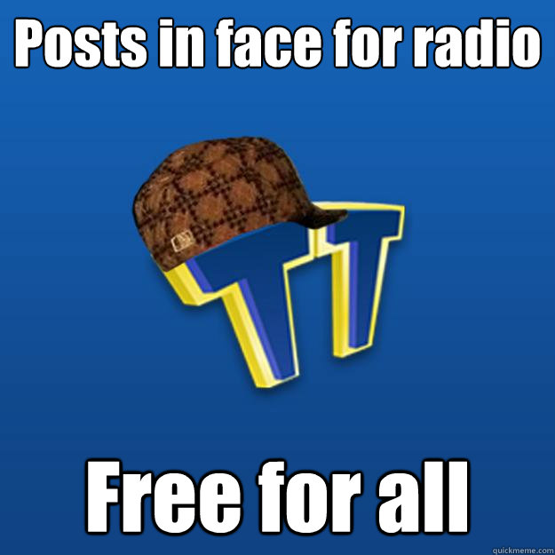 Posts in face for radio Free for all   