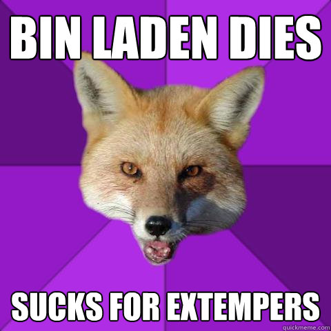 bin laden dies sucks for extempers   Forensics Fox