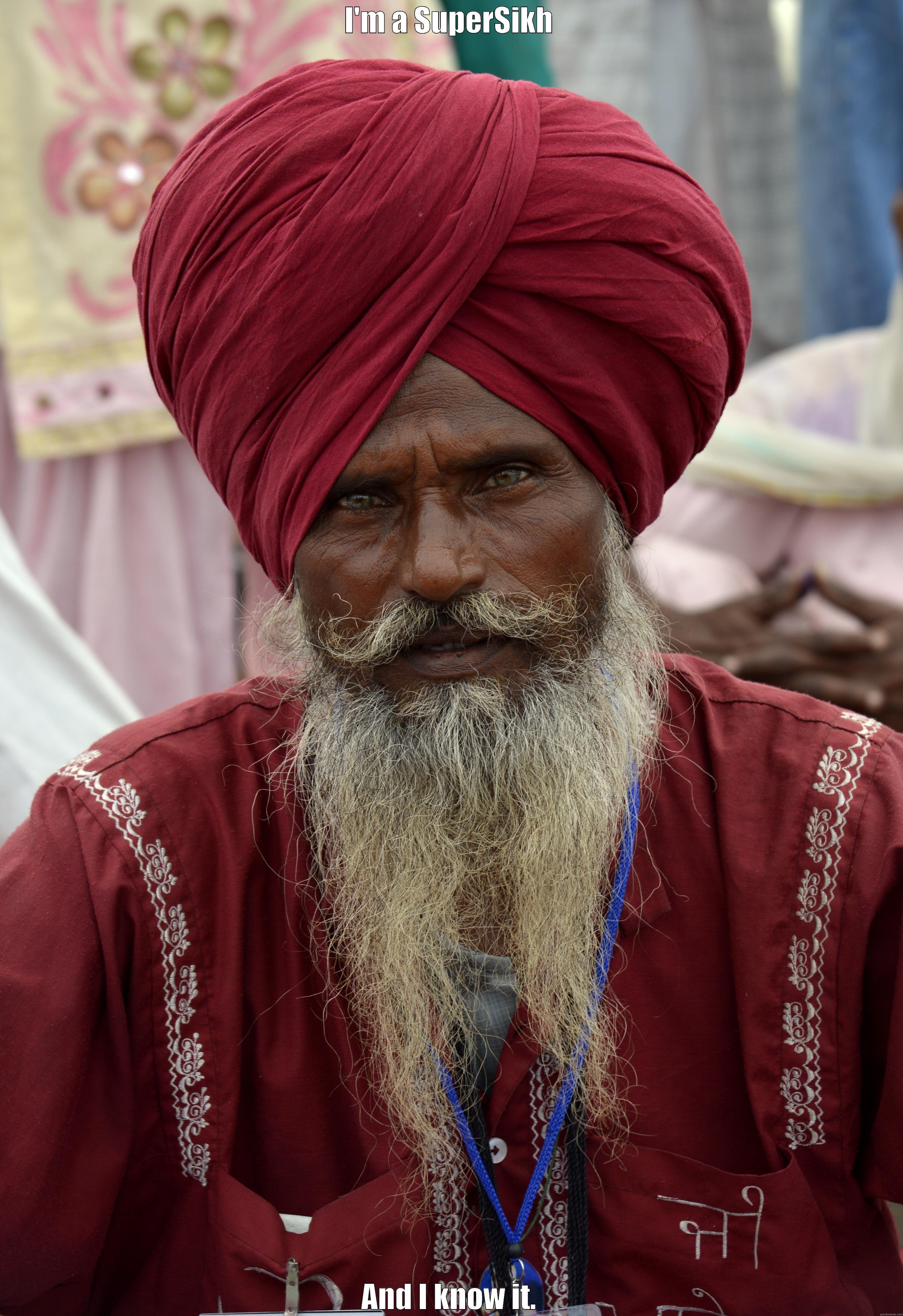 Super Sikh - I'M A SUPERSIKH AND I KNOW IT. Misc