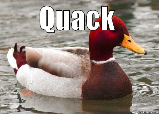 QUACK  Malicious Advice Mallard