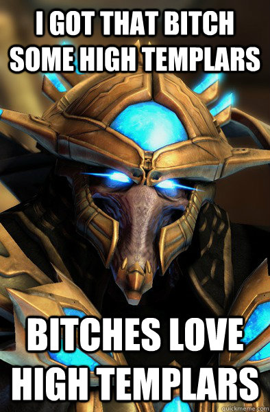 I got that bitch some high templars bitches love high templars - I got that bitch some high templars bitches love high templars  Successful Protoss