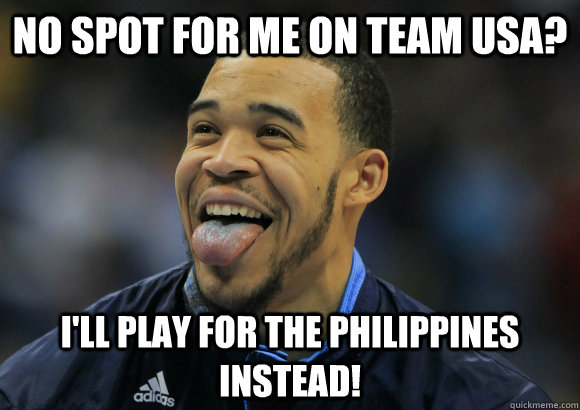 No spot for me on Team USA? I'll play for the Philippines instead!  JaVale McGee