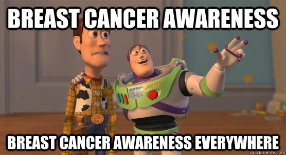 breast cancer awareness breast cancer awareness everywhere  Toy Story Everywhere