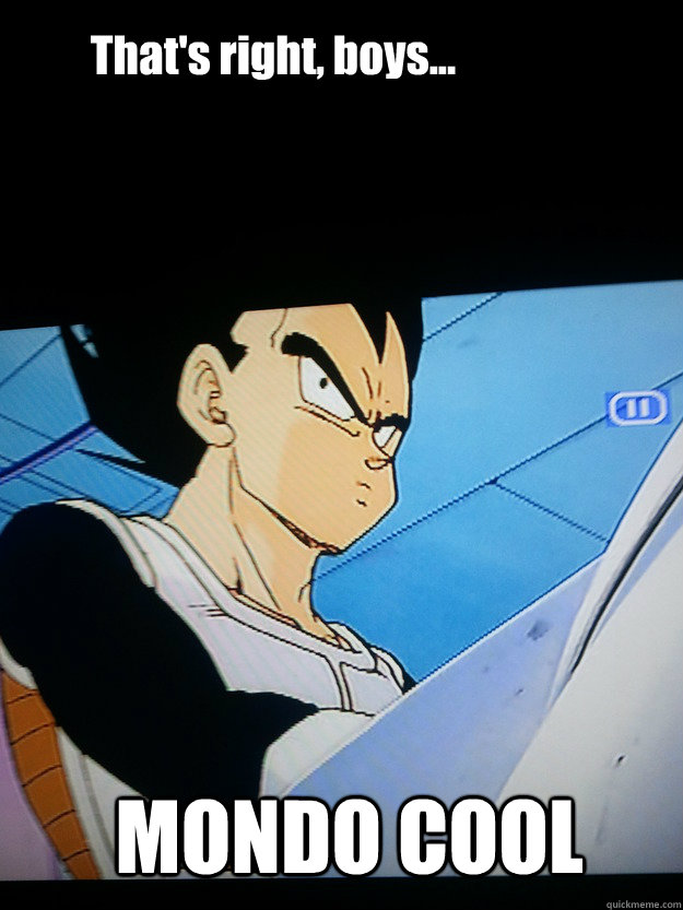 vegeta mondo cool