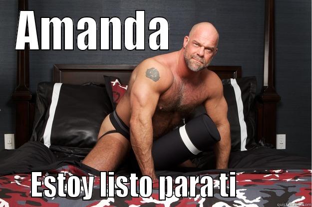 AMANDA                  ESTOY LISTO PARA TI            Gorilla Man