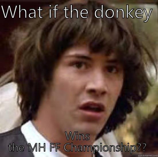 WHAT IF THE DONKEY  WINS THE MH FF CHAMPIONSHIP?? conspiracy keanu