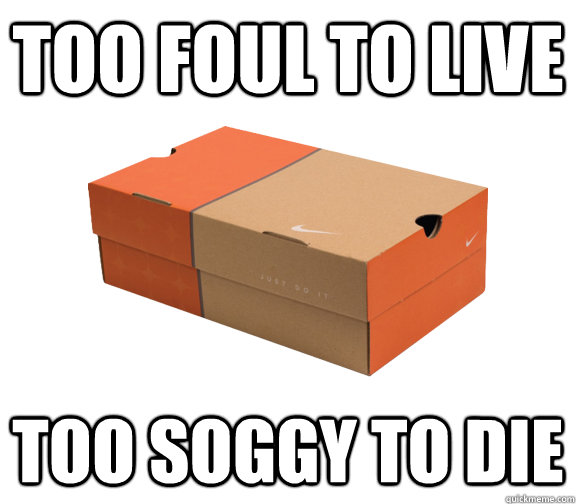 Too foul to live too soggy to die  The Cumbox