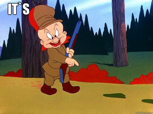    IT`S FOOTBALL SEASON TODAY IS JAGUARS SEASON  Elmer Fudd