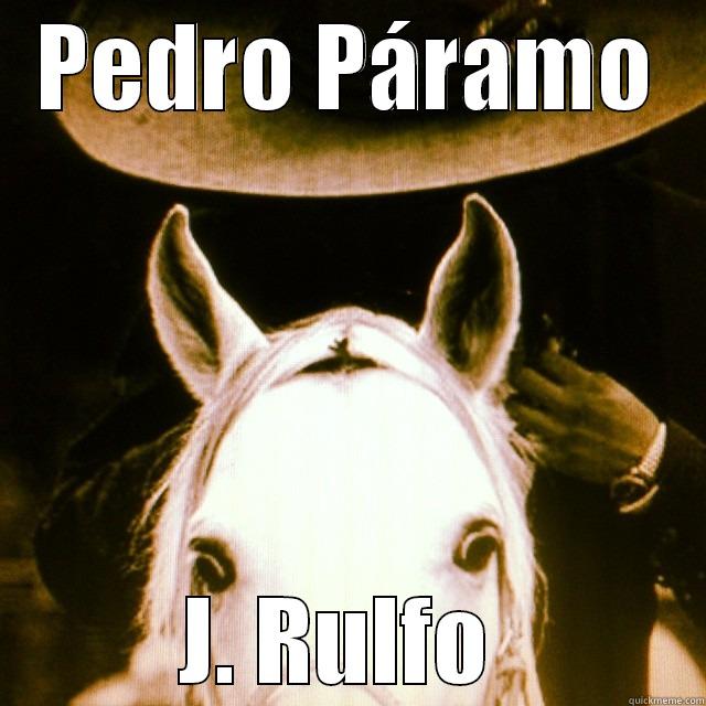 Libro Pedro Páramo  - PEDRO PÁRAMO J. RULFO  Misc