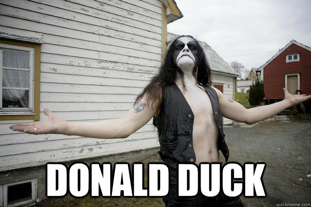  Donald Duck  Angry Abbath