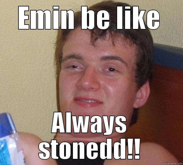 EMIN BE LIKE ALWAYS STONEDD!! 10 Guy