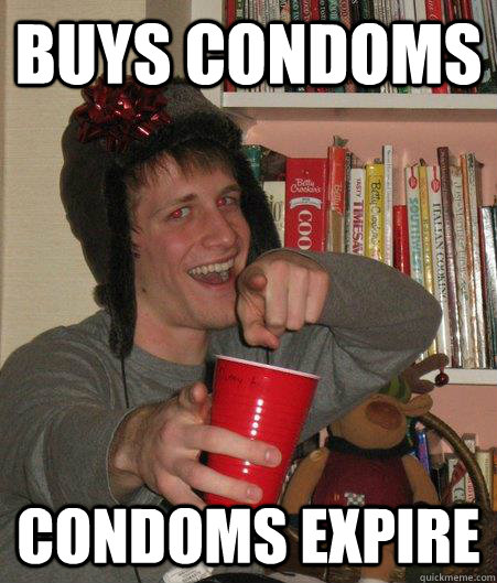 BUYS CONDOMS CONDOMS EXPIRE  Freshman Lightweight