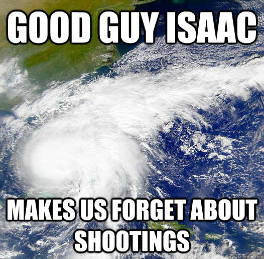 Good Guy Isaac Makes us forget about shootings  
