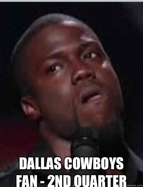 Dallas Cowboys fan - 2nd Quarter  Kevin Hart