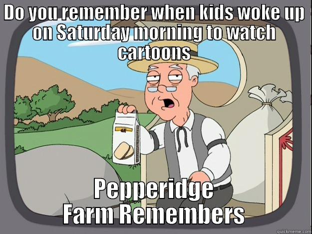 DO YOU REMEMBER WHEN KIDS WOKE UP ON SATURDAY MORNING TO WATCH CARTOONS PEPPERIDGE FARM REMEMBERS Pepperidge Farm Remembers