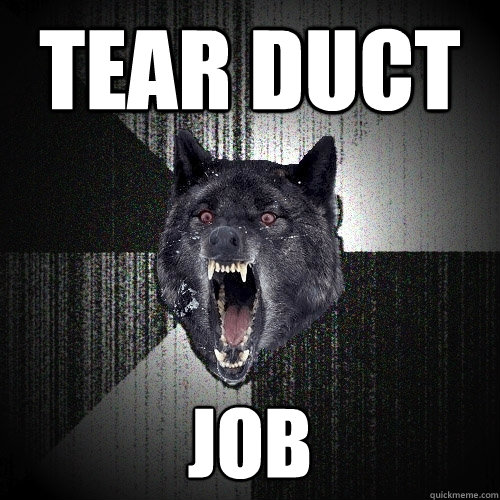 Tear duct job  Insanity Wolf