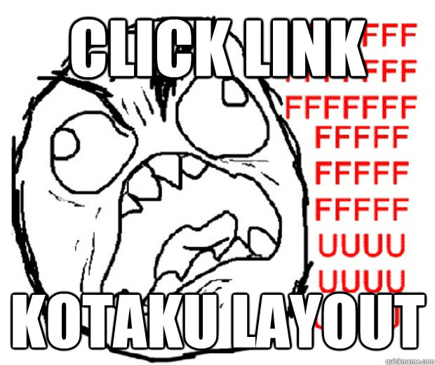 Click Link KOTAKU LAYOUT - Click Link KOTAKU LAYOUT  Rage Guy