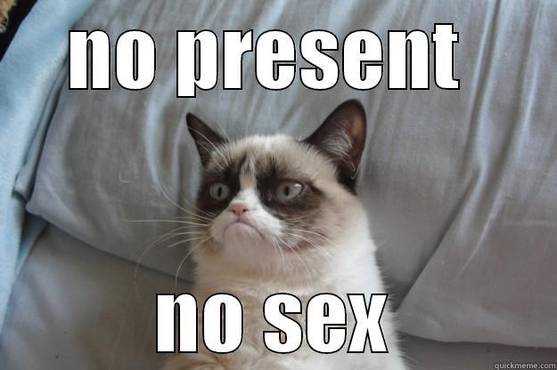 NO PRESENT  NO SEX Grumpy Cat