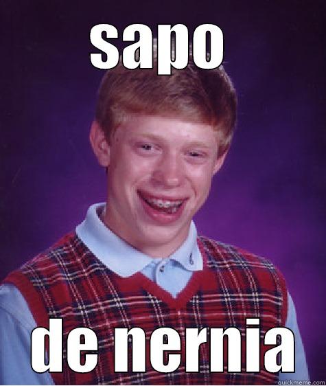 que miras - SAPO  DE NERNIA Bad Luck Brian